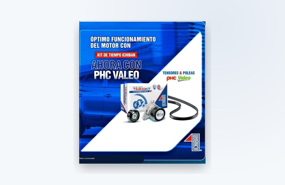 Kit de distribución y componentes para motor